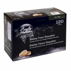 Boîte 120 Bisquettes Chêne - Bradley Smoker