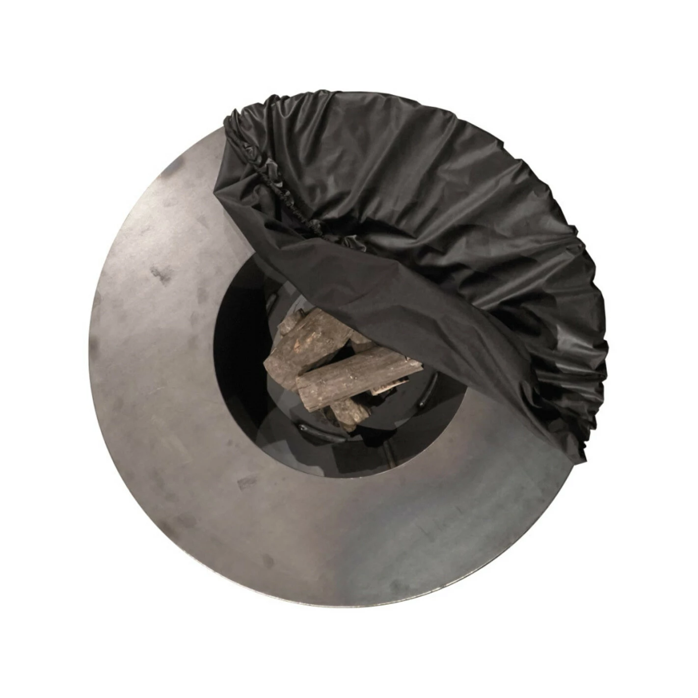 Brasero OFYR Island Noir 85 Céramique Gris Foncé + Housse – Image 6