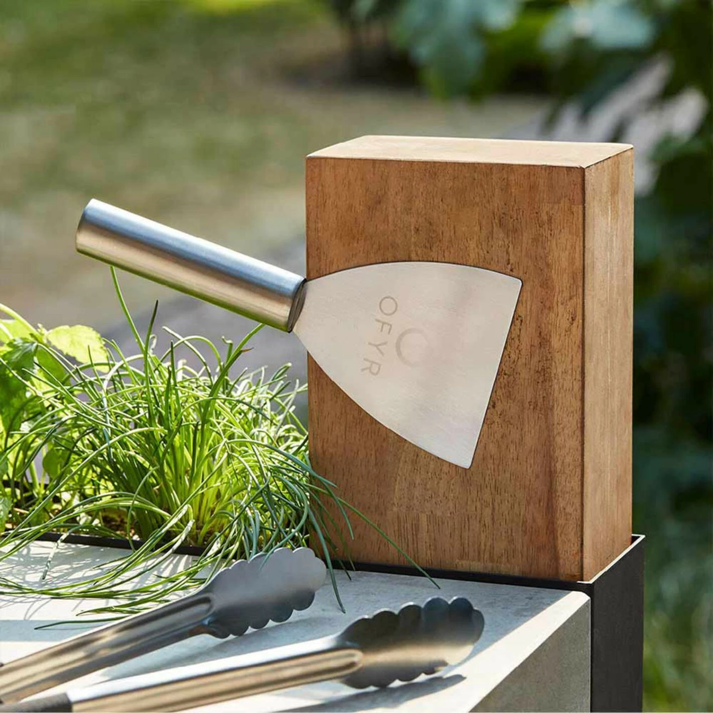 Brasero OFYR Island Noir 85 Céramique Gris Foncé + Housse – Image 7