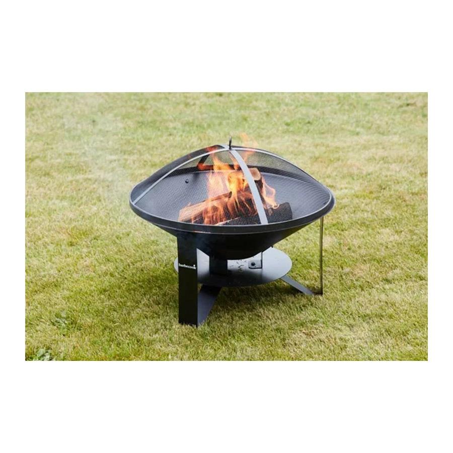 Pare-étincelles Pour Brasero Jack 75 Et Modern 75 Noir - Barbecook – Image 2